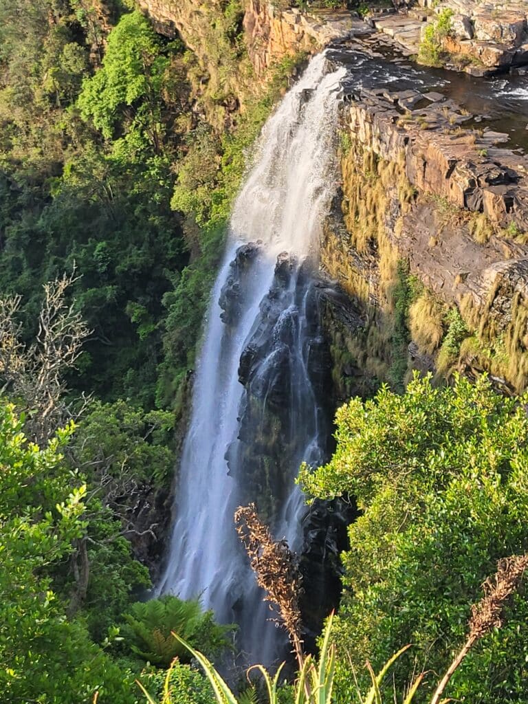 Lisbon watervallen op de panorama route in Zuid Afrika