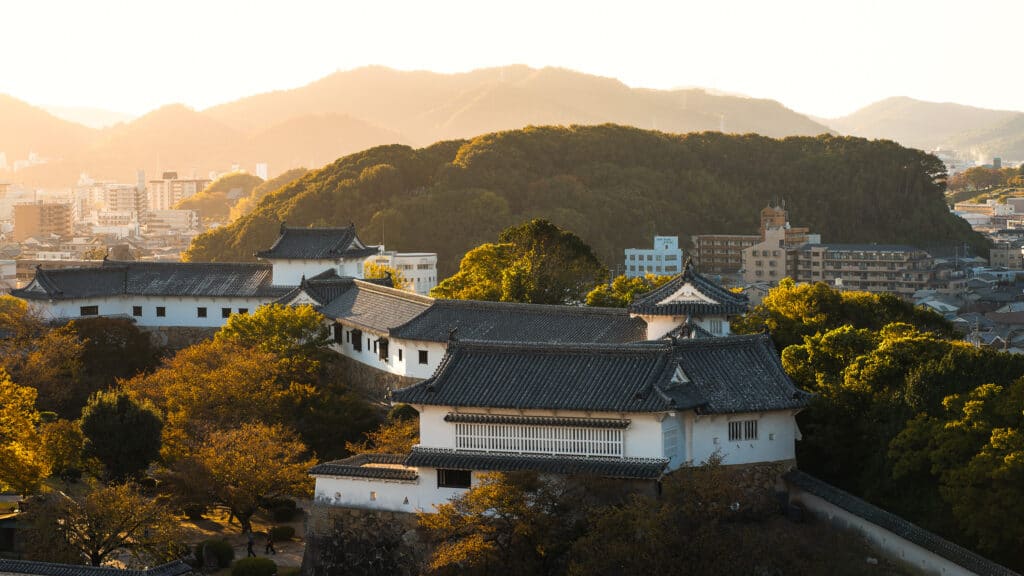 Himeji Castle in Himeji Japan